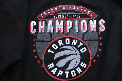 NBA Toronto Raptors Fanatics Men's 2019 NBA Champions Hoodie - Large