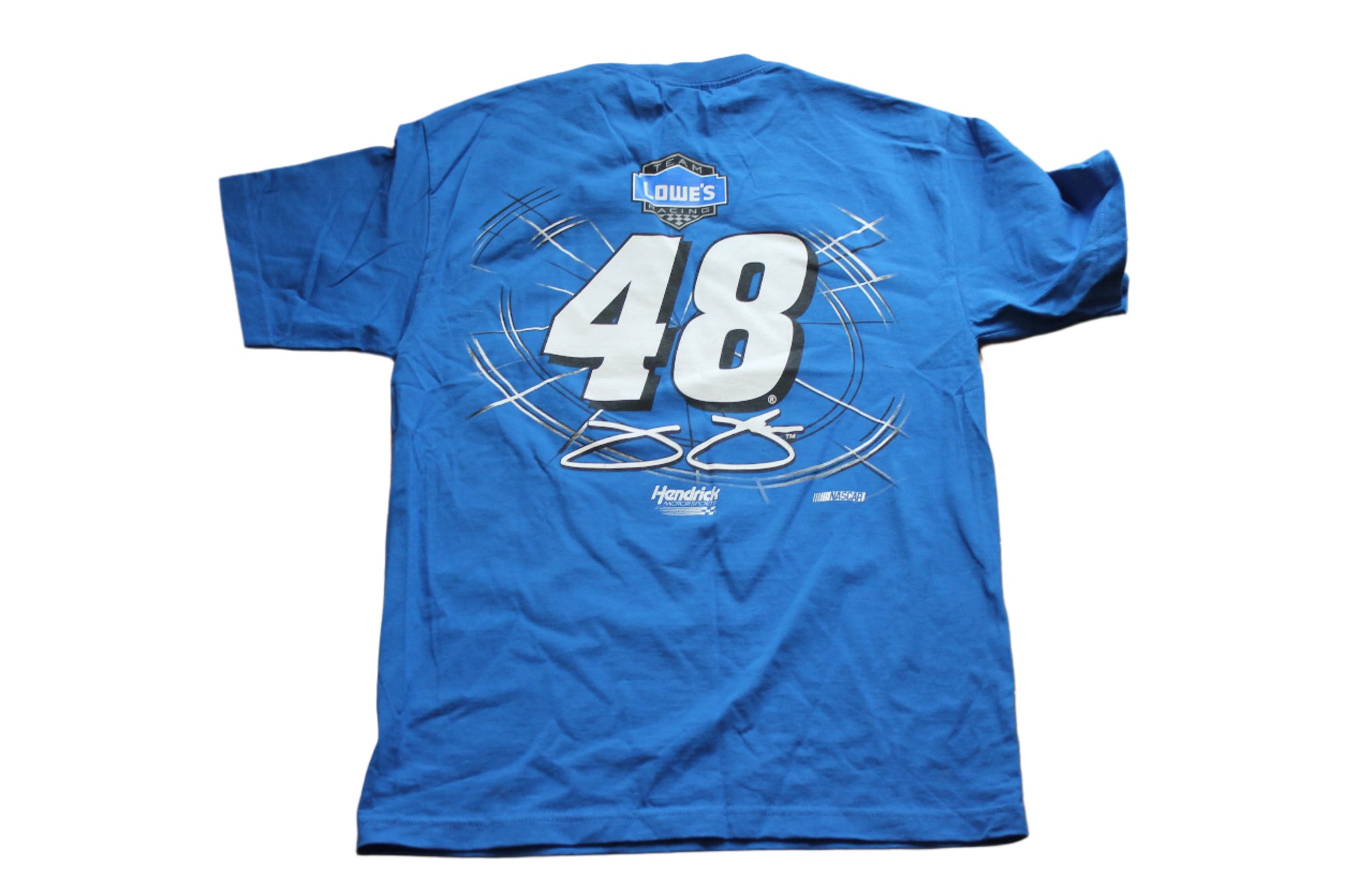 NASCAR Jimmie Johnson Lowes #48 Tee - Team Lowe's Racing (Blue)
