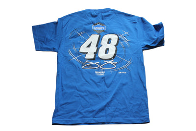 NASCAR Jimmie Johnson Lowes #48 Tee - Team Lowe's Racing (Blue)