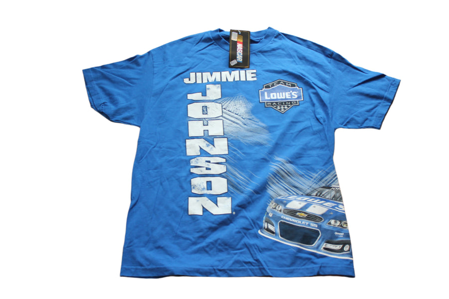 NASCAR Jimmie Johnson Lowes #48 Tee - Team Lowe's Racing (Blue)