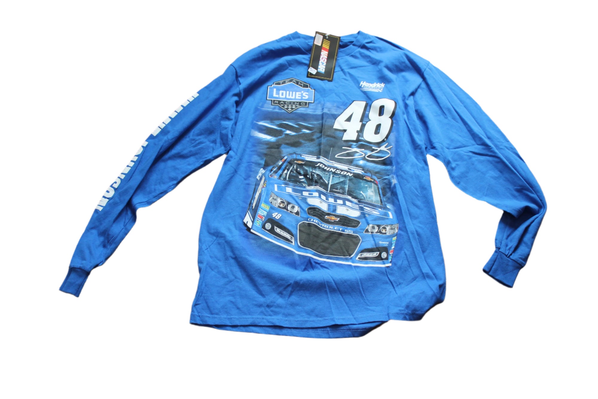 NASCAR Jimmie Johnson #48 Lowes Longsleeve Shirt