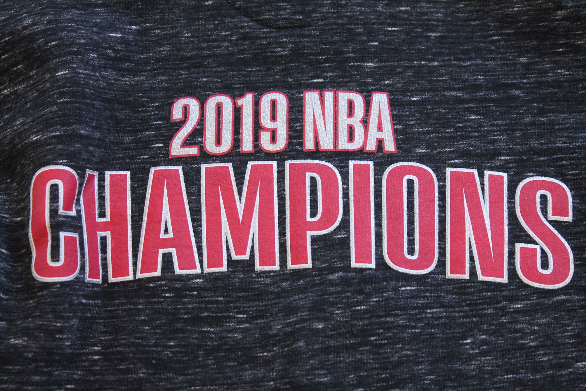 NBA Toronto Raptors Fanatics Men's 2019 Champions Zip-Up Sweater - XLarge