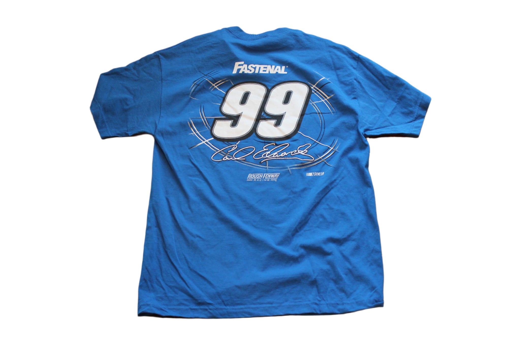 NASCAR Carl Edwards #99 Fastenal Blue Team Tee