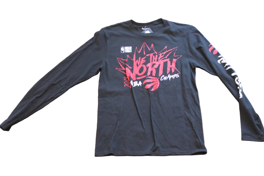 NBA Toronto Raptors Fanatics Men's We The North 2019 Finals Long Sleeve Tee - Small