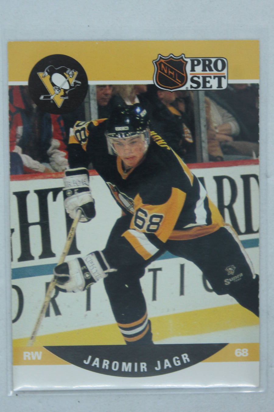 Jaromir Jagr 1990-91 Pro Set Rookie Card
