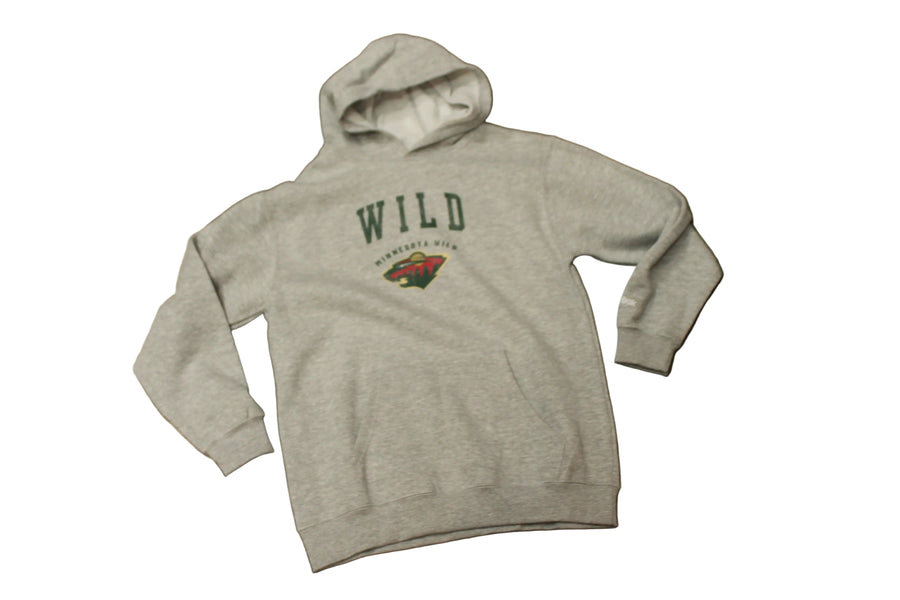 NHL Minnesota Wild Youth Reebok Vintage Hoodie - Youth Medium