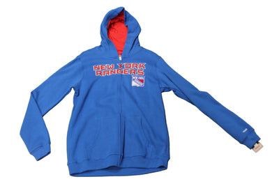NHL New York Rangers Youth Reebok Zip-Up Hoodie