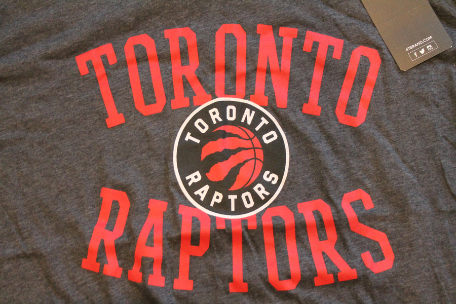 NBA Toronto Raptors Men's 47 Brand Archie Tee (Grey)