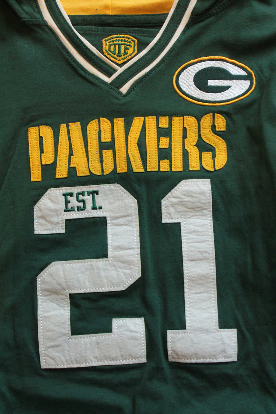 NFL Green Bay Packers Youth Old Time Footbal Light Weight Hoodie