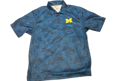 NCAA Men's Michigan Wolverines Champion Hawaiian Golf Shirt