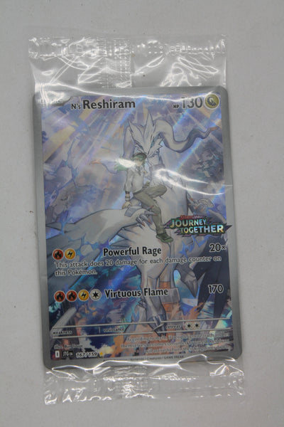 N's Reshiram 167/159 - Journey Together Enhanced Box Topper English (Sealed)
