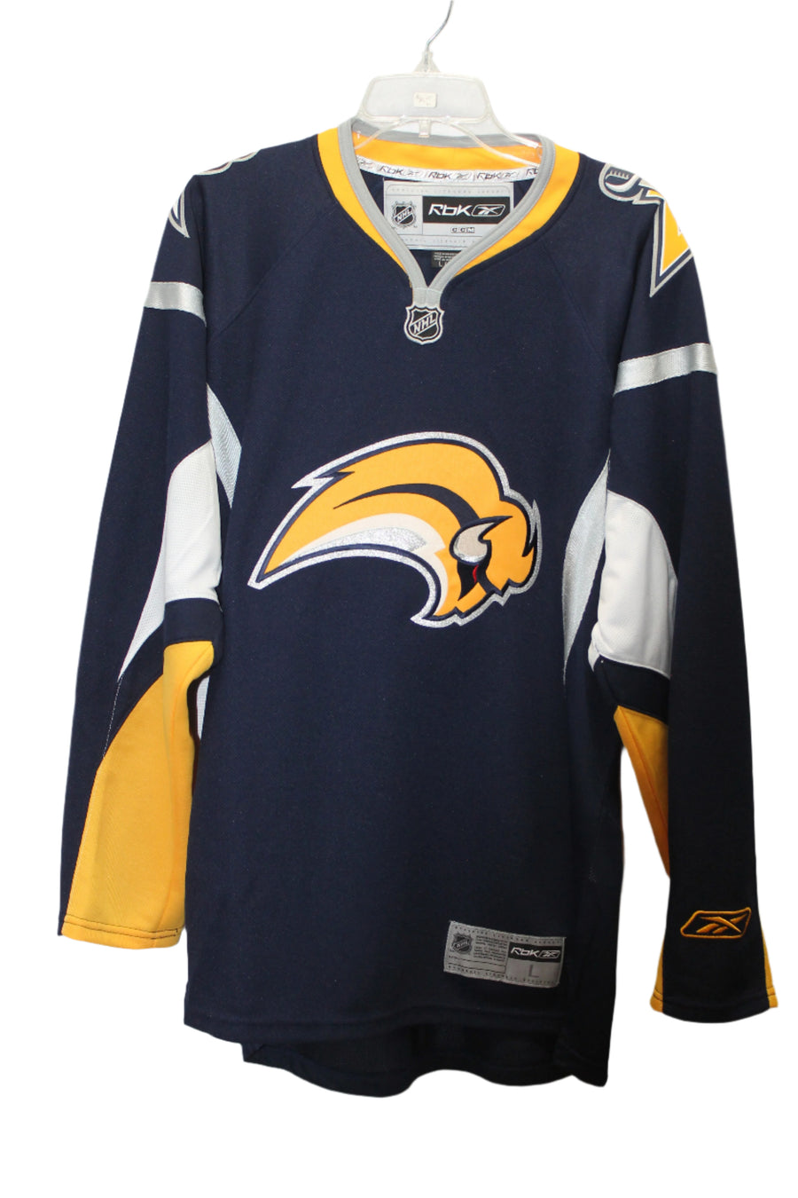 NHL Buffalo Sabres Reebok Jersey - Size Large