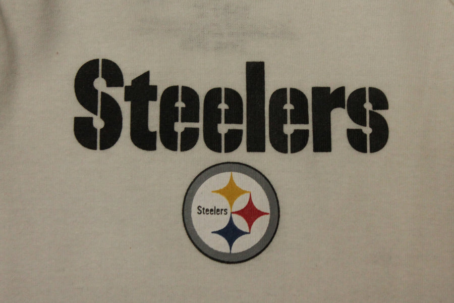 NFL Pittsburgh Steelers Old Time Football Infant 3pc Bodysuit Set