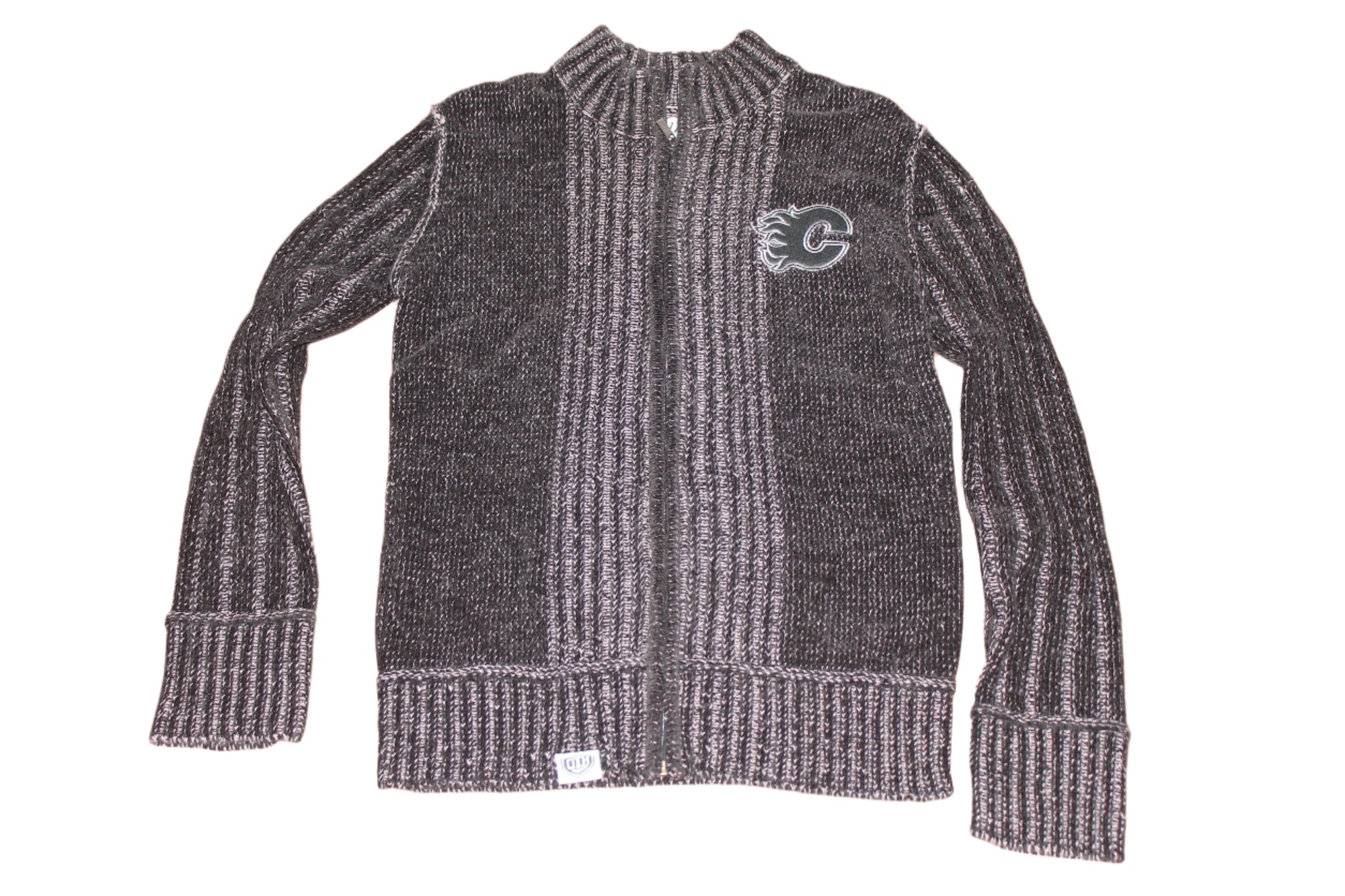 Old Time Hockey - Men's Calgary Flames Zip-Up