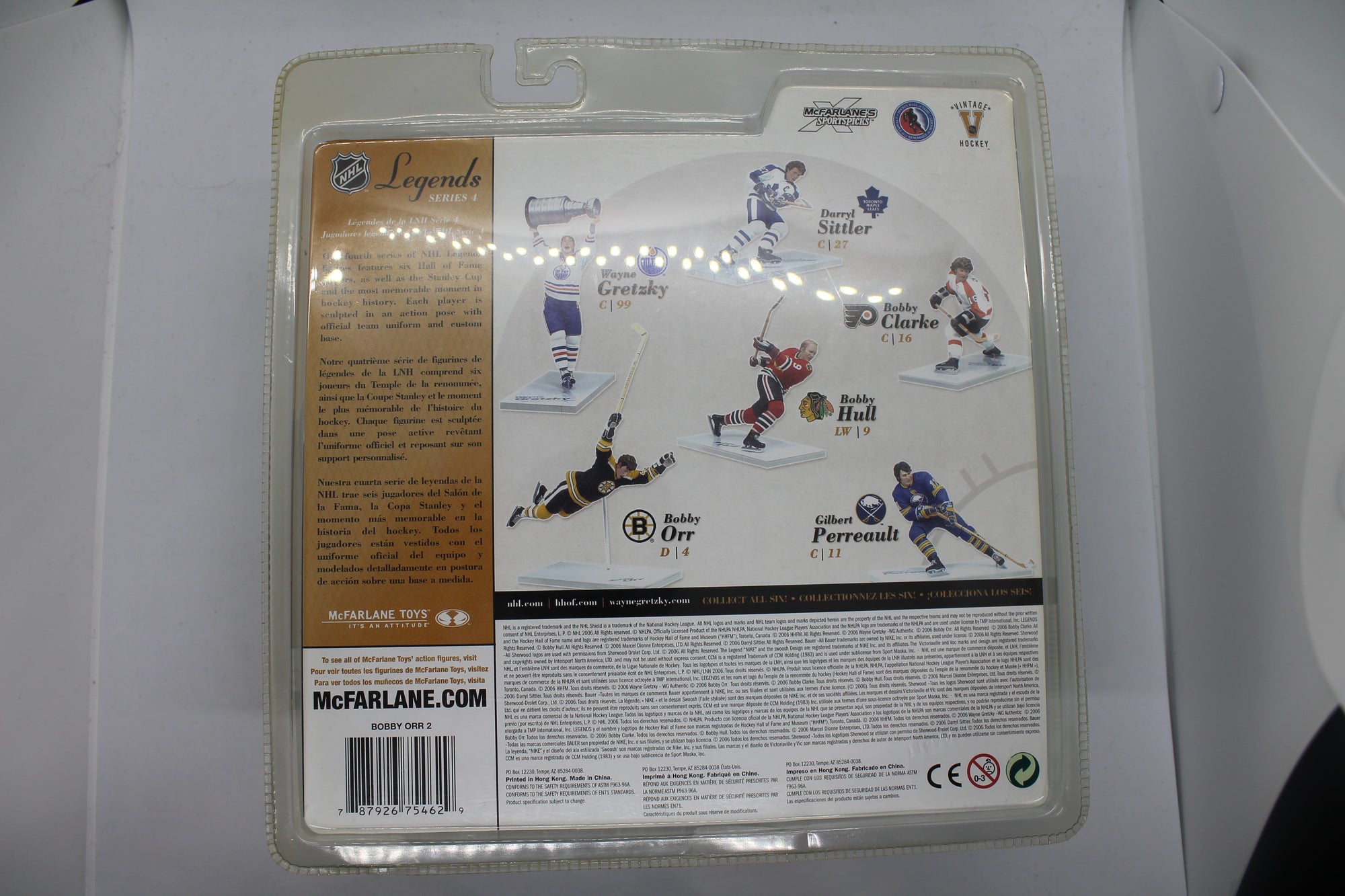 McFarlane NHL Legends 4 Bobby Orr Chase Sepia Boston Bruins