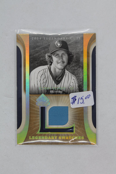 Robin Yount 2004 SP Legendary Cuts - Legendary Swatches #LSW-RY Jersey Card