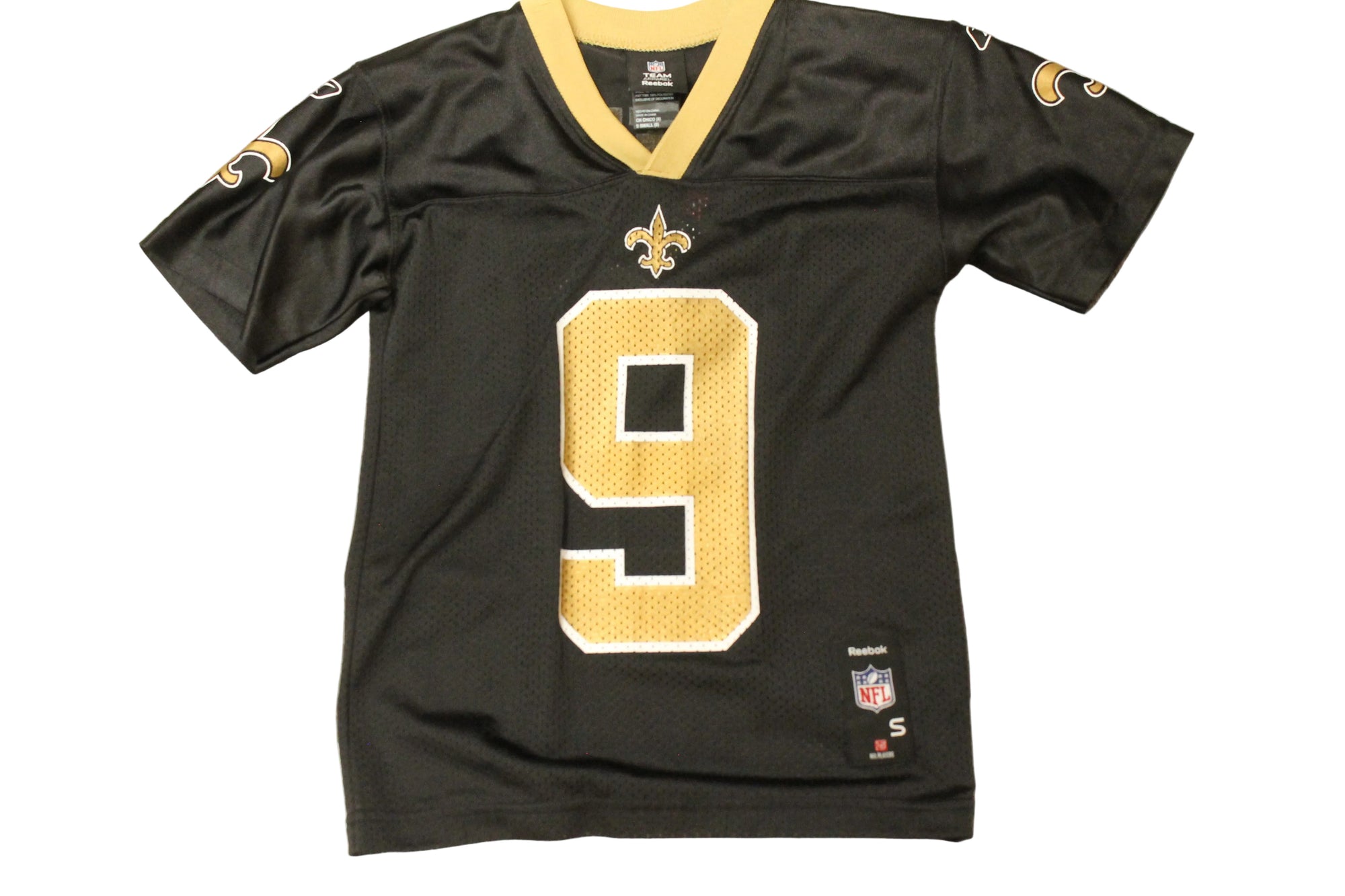 NFL New Orleans Saints Youth Reebok Team Apparel Drew Brees #9 Jersey