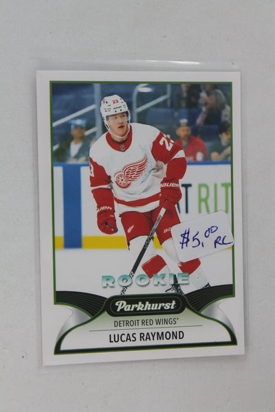 Lucas Raymond 2021-22 Upper Deck Parkhurst - Rookies - Rookie Card