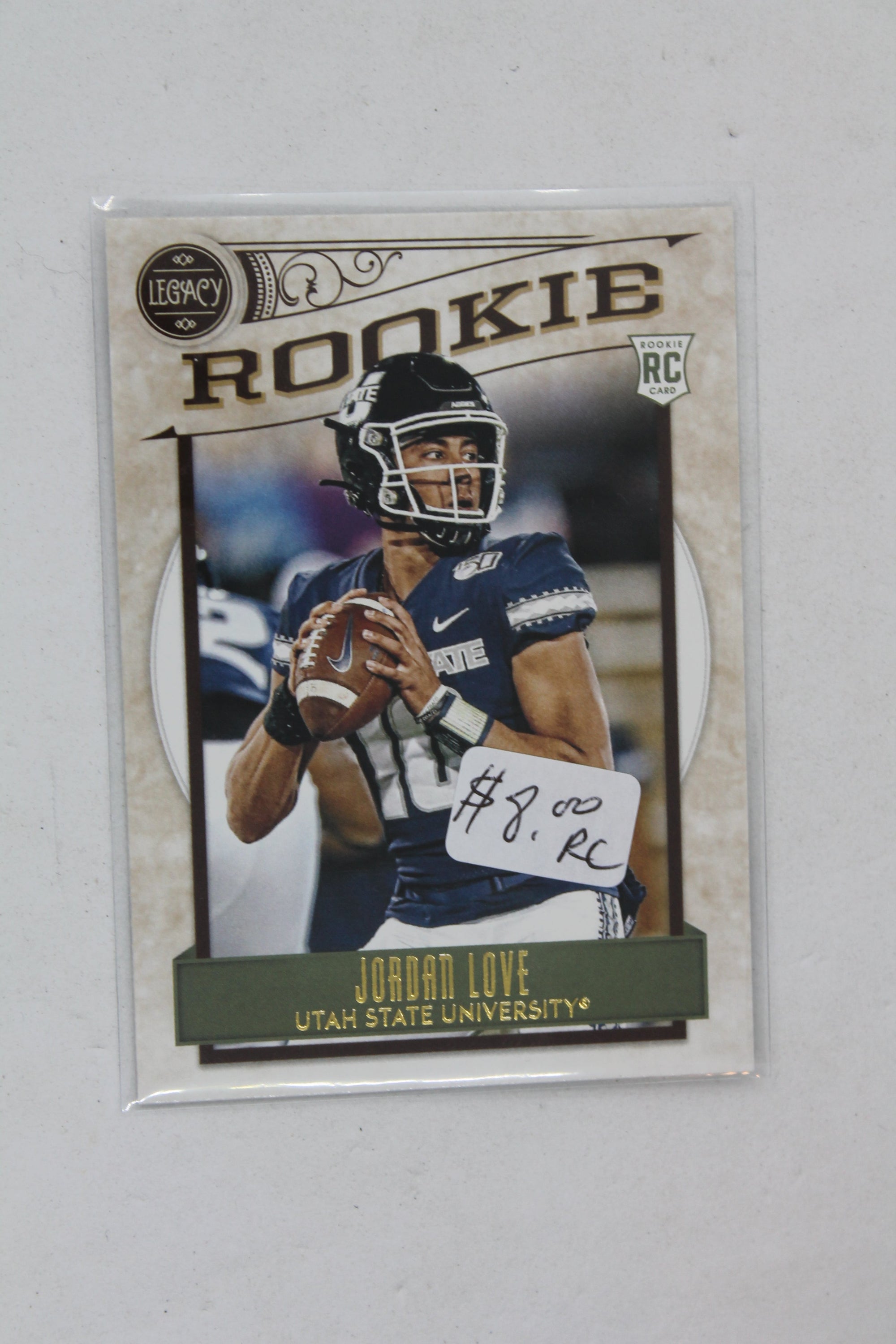 Jordan Love Panini Legacy - Rookies Rookie Card