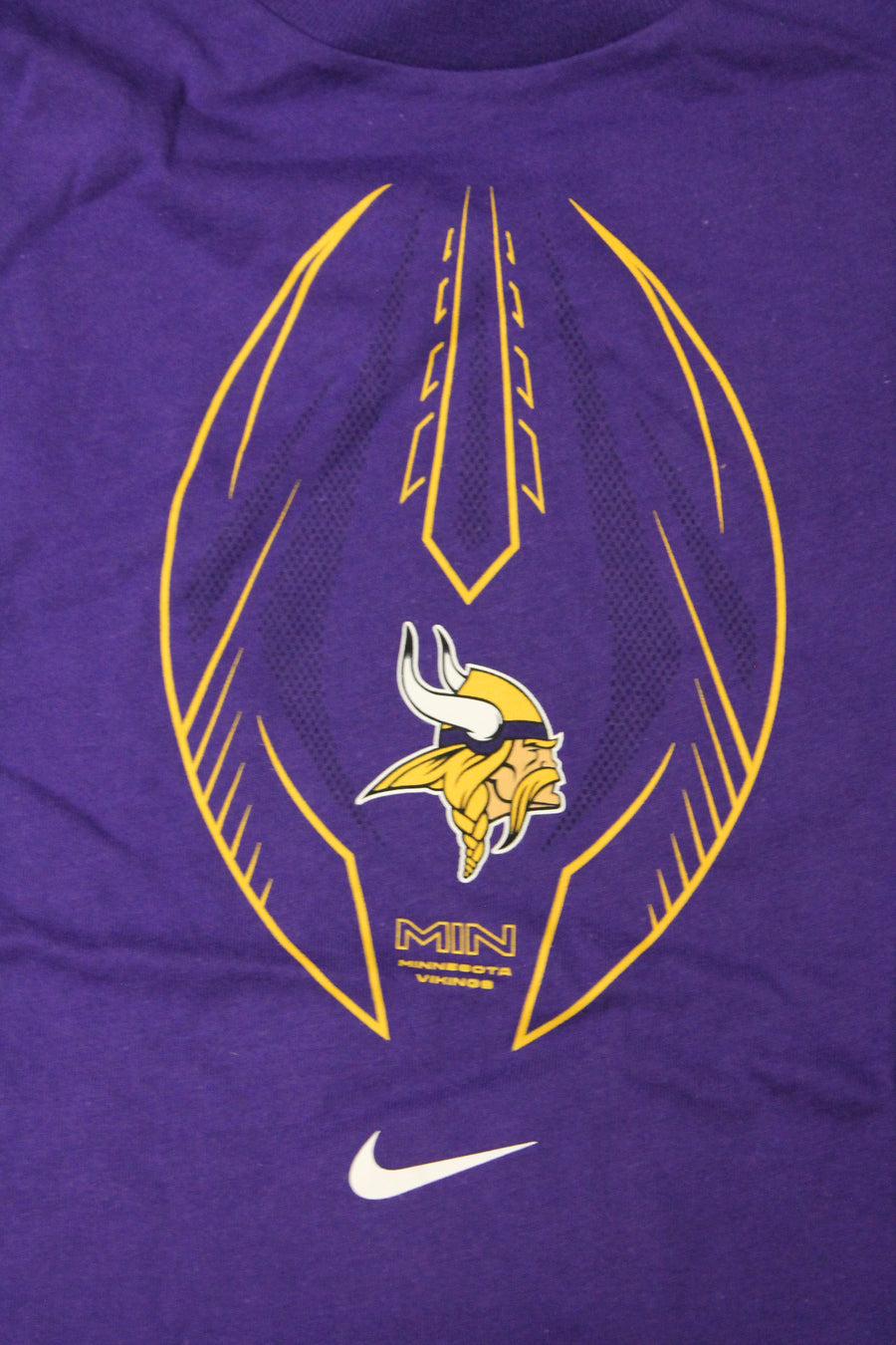 NFL Minnesota Vikings Toddler Football Nike tee