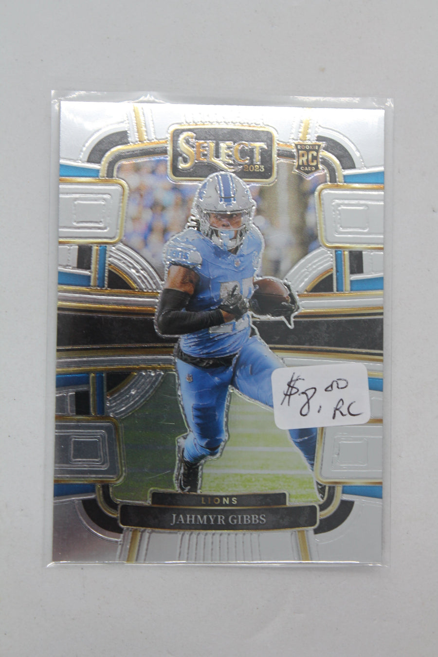 Jahmyr Gibbs 2023 Panini Select - Concourse Rookie Card