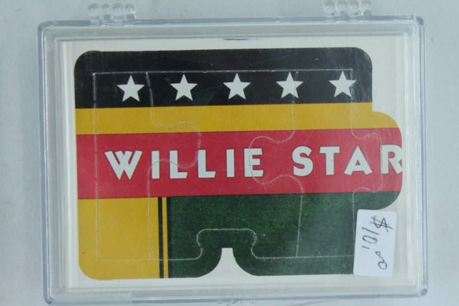 Willie Stargell 1991 Donruss Leaf Diamond King 63 Piece Puzzle Set - Unpunched