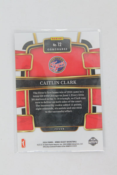 Caitlin Clark 2021 Panini Select WNBA - Concourse Rookie Card