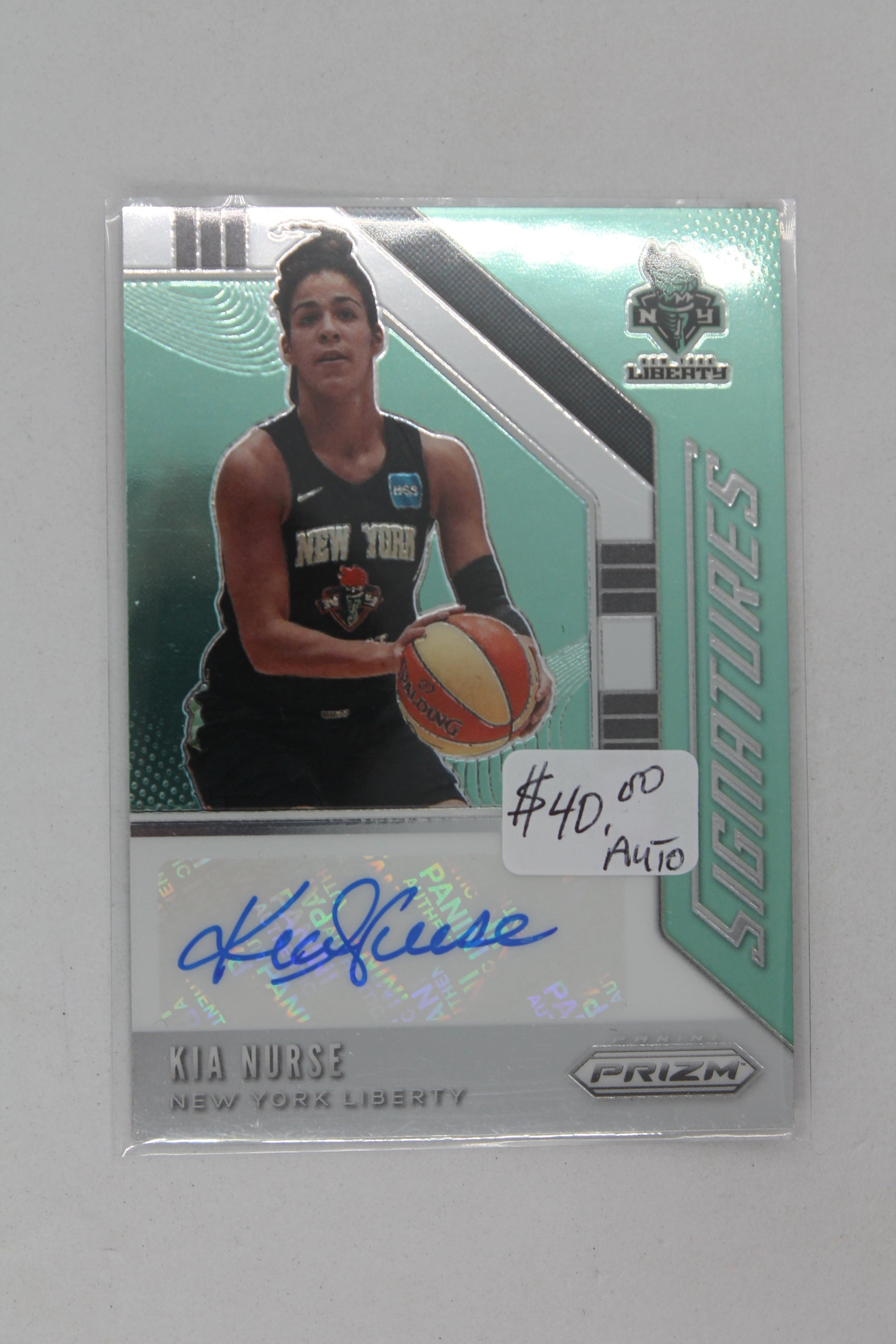 Kia Nurse 2020 Panini Prizm WNBA - Signatures - Autographed Card