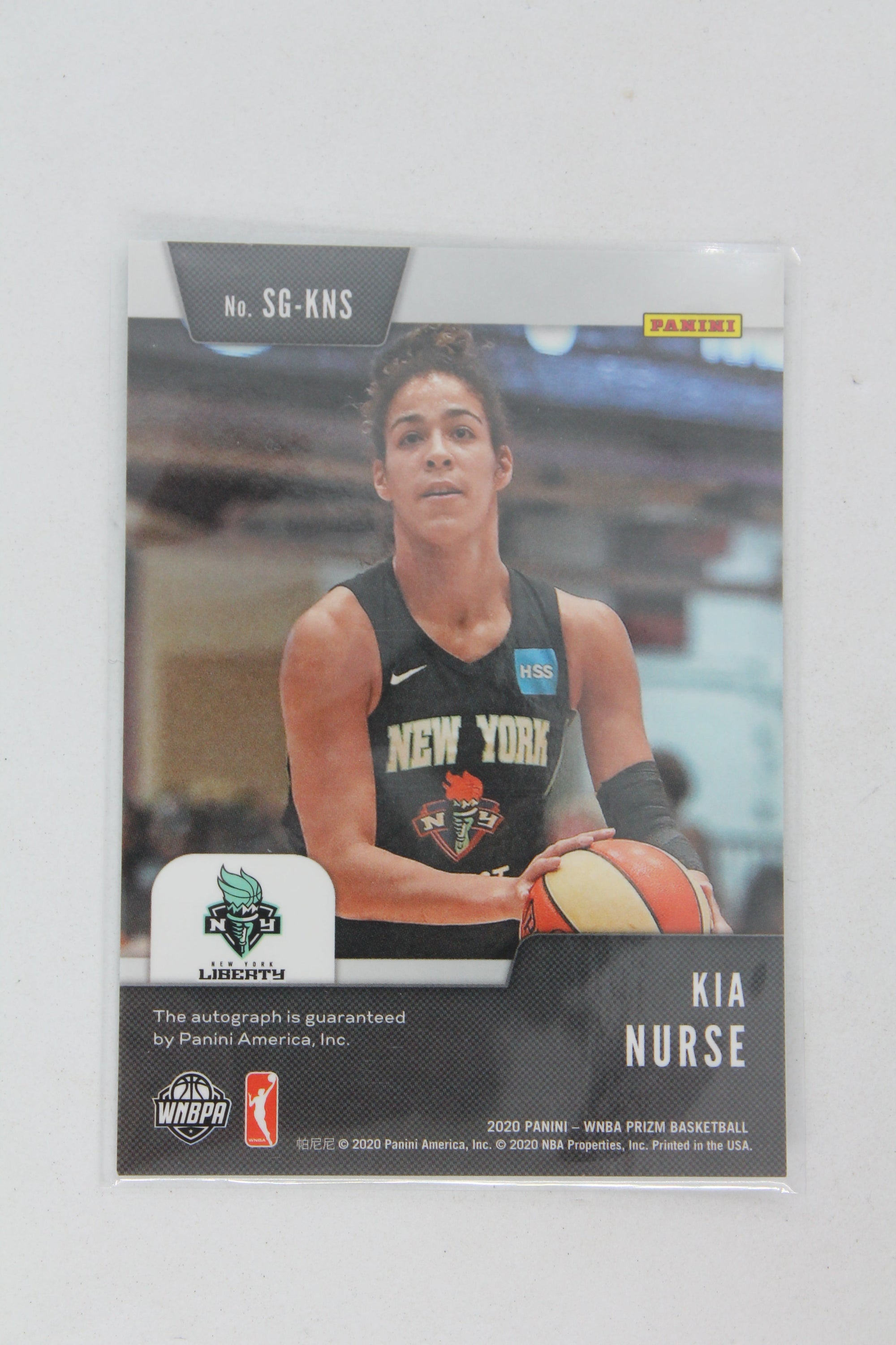 Kia Nurse 2020 Panini Prizm WNBA - Signatures - Autographed Card