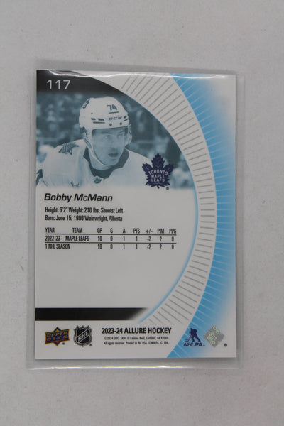 Bobby McMann 2023-24 Upper Deck Allure Rookies Rookie Card