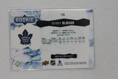 Bobby McMann 2023-24 Upper Deck Ice Rookies Rookie Card