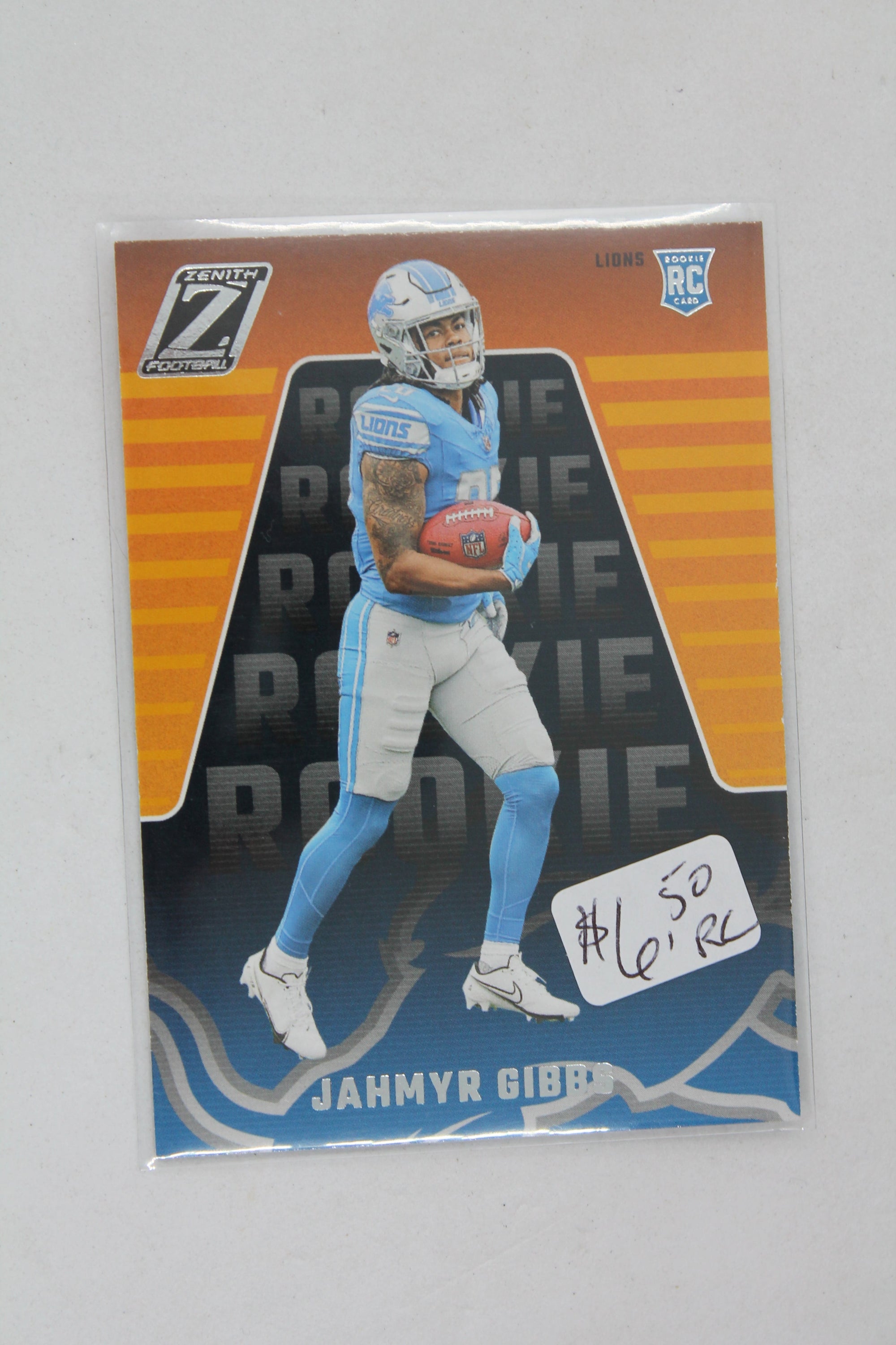 Jahmyr Gibbs 2023 Panini Zenith - Retail Rookie Card