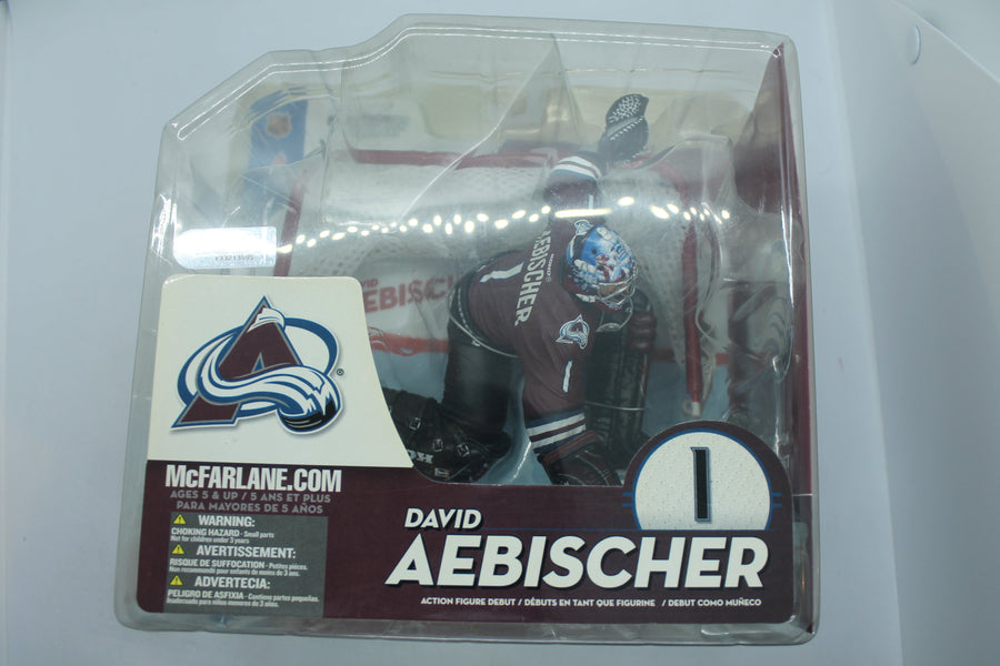 David Aebischer Series 10 McFarlane 2005 - Colorado Avalanche - Not Mint