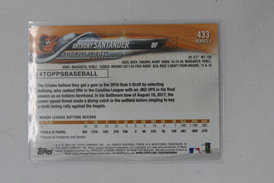 Anthony Santander 2018 Topps Rookie Card
