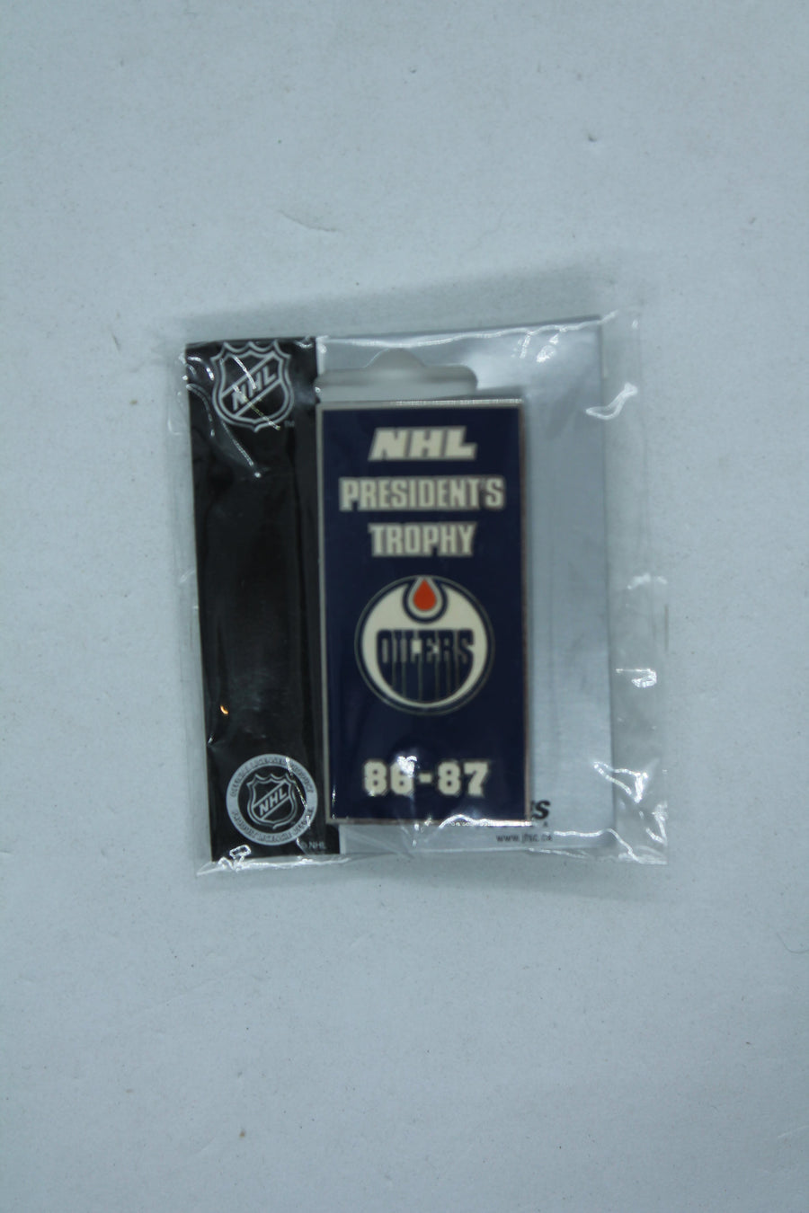 NHL Edmonton Oilers 1986-87 Presidents Trophy Pin