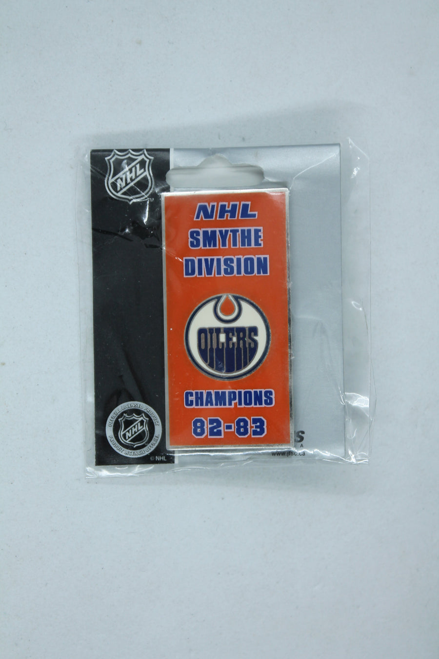 NHL Edmonton Oilers 1982-83 Smythe Division Champions Pin