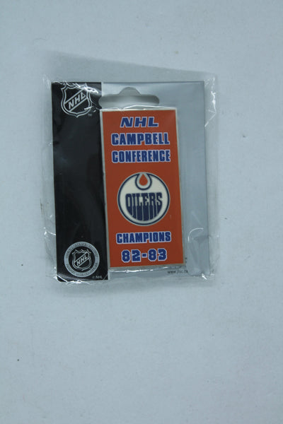 NHL Edmonton Oilers 1982-83 Campbell Conference Champions Pin