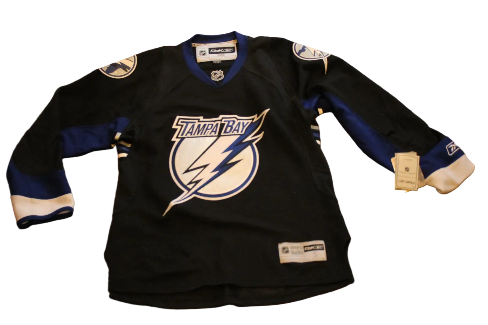 NHL Tampa Bay Lightning Men's Reebok Jersey (Small)