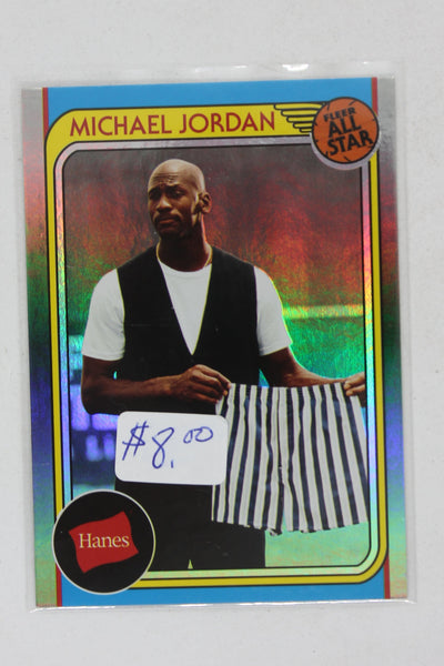 Michael Jordan 2019 Fleer Hanes Michael Jordan - All-Star Inserts #HA-7