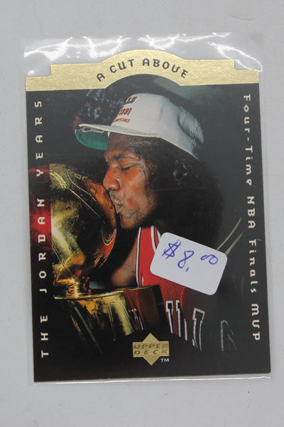 Michael Jordan 1996-97 Upper Deck Collector's Choice - A Cut Above: The Jordan Years #CA9.1