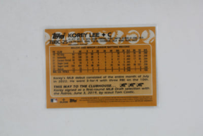Korey Lee 2023 Topps Series 1 - 1988 Topps Chrome Silver Pack #T88C-25 Rookie Year