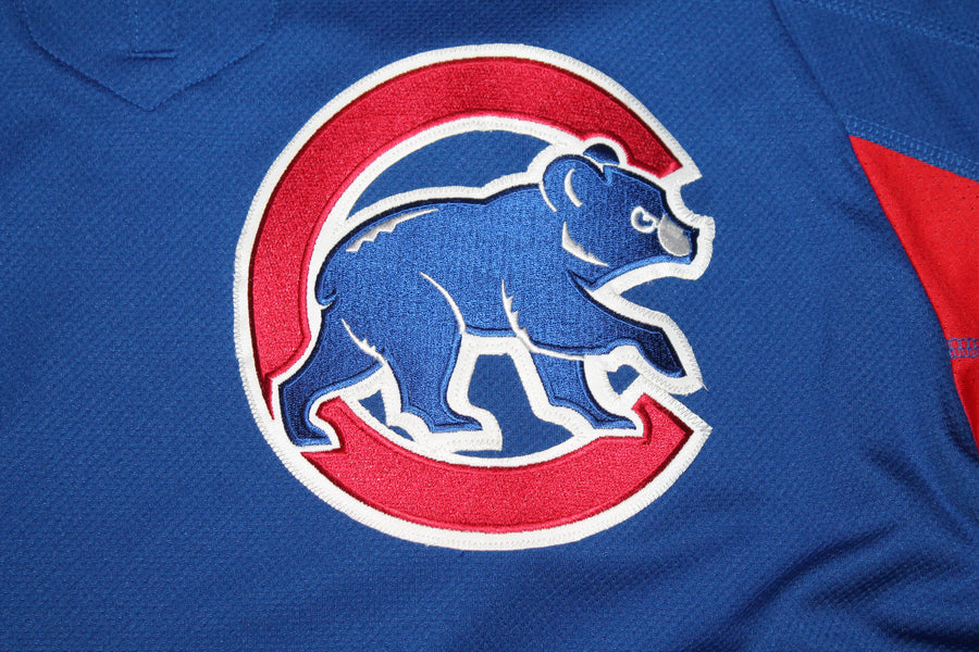 MLB Chicago Cubs Men's Majestic Cool Base 3/4 Sleeve Trainer