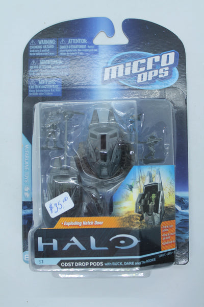Halo Micro Ops Series 1 (2012) McFarlane Toys ODST Drop Pods Small Mini Figure
