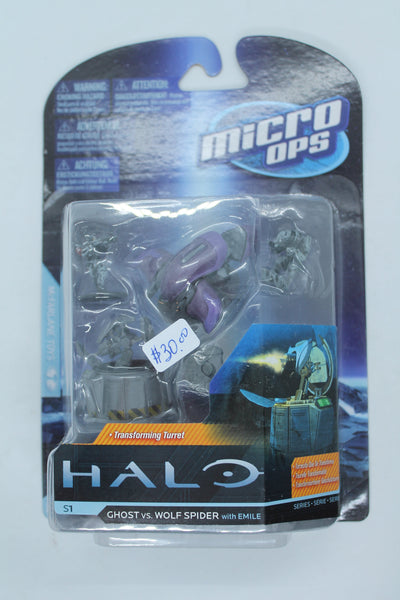 Halo Micro Ops Series 1 (2012) McFarlane toys, Ghost vs. Wolf Spider