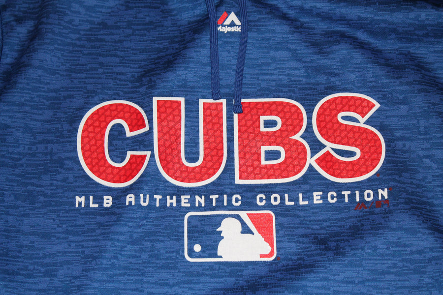 MLB Chicago Cubs Majestic Men's Authentic Collection Hoodie