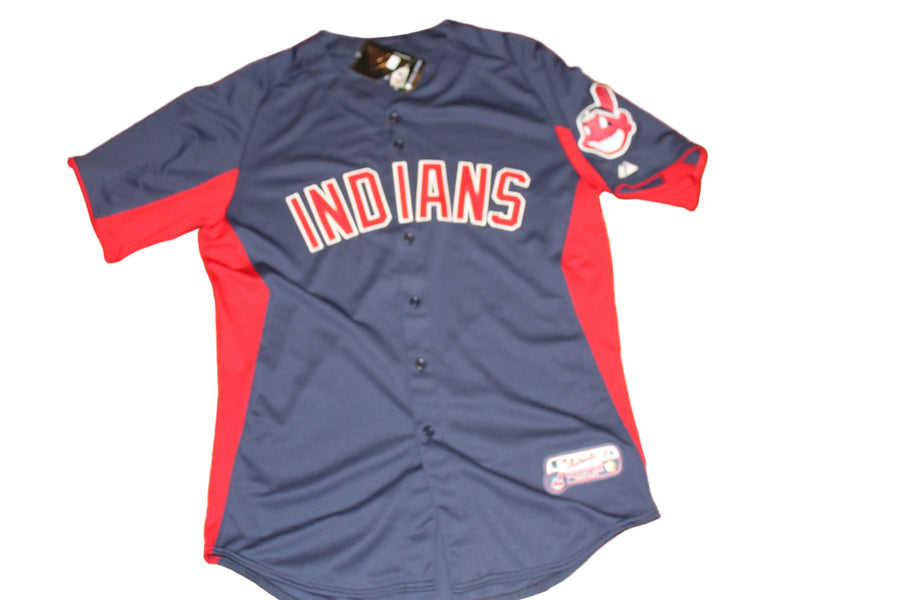 MLB Ceveland Indians Men's Majestic Cool Base Replica Jersey