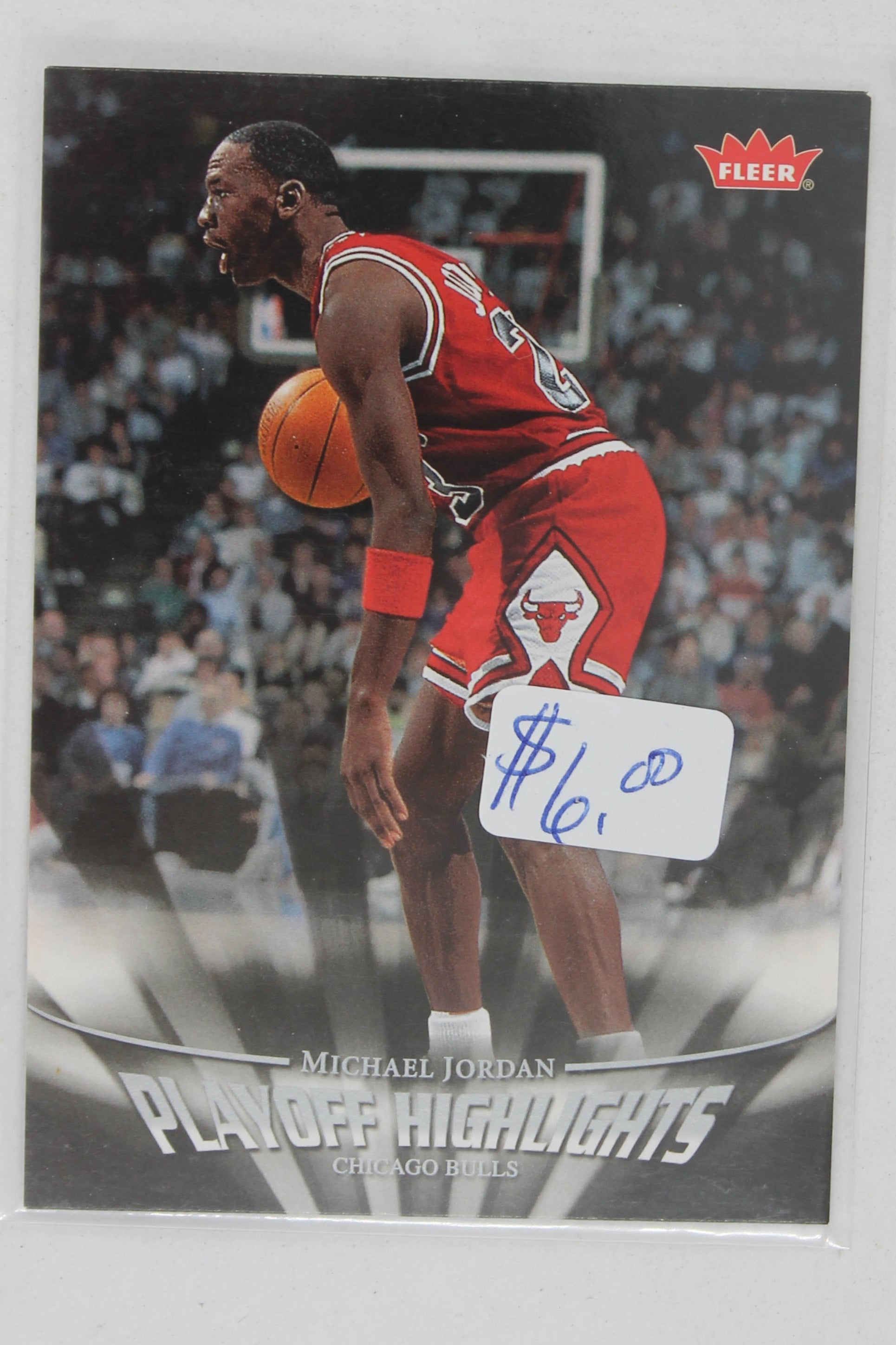 Michael Jordan 2007-08 Fleer Michael Jordan - Box Set Playoff Highlights #PH25