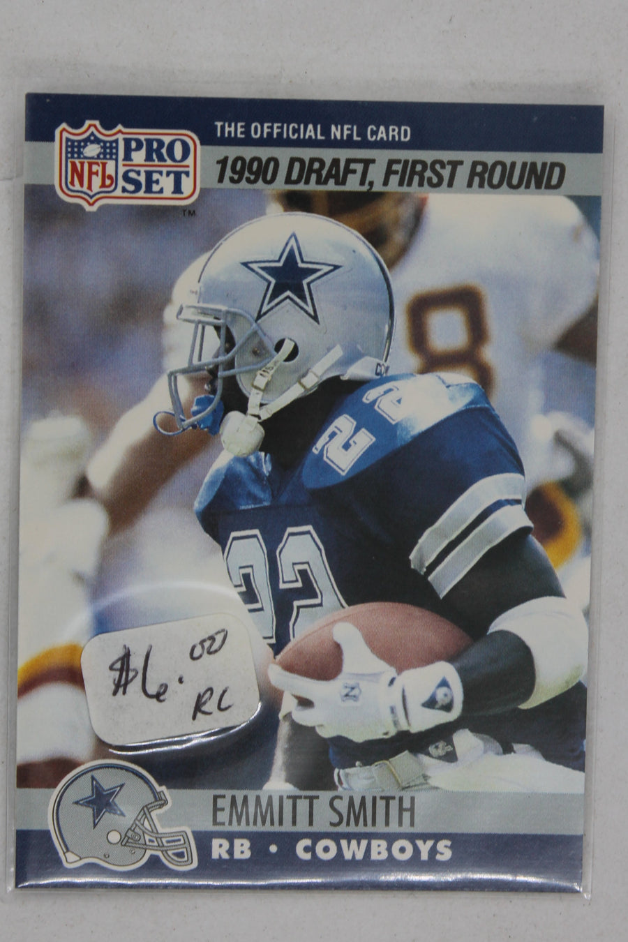 Emmitt Smith 1990 Pro Set - Draft - Rookie Card