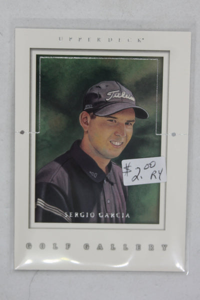 Sergio Garcia 2001 Upper Deck - Golf Gallery #GG2 (Rookie Year)
