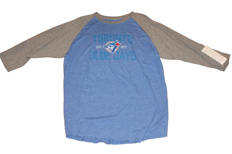 MLB Toronto Blue Jays Men's EST. 1977 3/4 Sleeve Tee